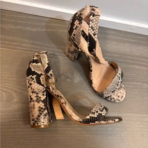 Snakeskin Heels